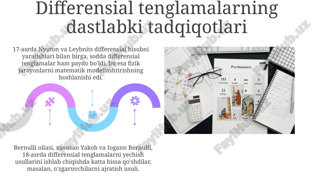 differensial va differensial tenglamalarni rivojlanish tarixi - Page 5