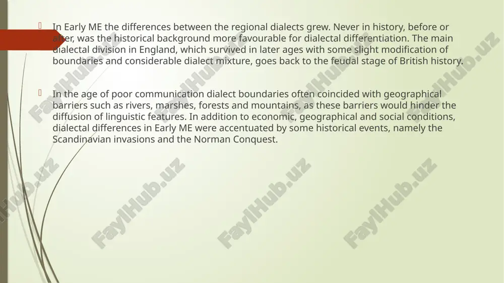 commonly spoken and written languages. from the religious perspective, the construction of grand norman cathedrals, such as canterbury and durham, symbolized the power and influence of the church in anglo-norman society. norman bishops replaced anglo-saxon clergy and certain implications were enforced against the english church. the anglo-norman cuisine reflected the fusion of french and english culinary traditions. it was also evident through the baking and roasting techniques and the dining customs observed then. the aristocratic culture emphasized showcasing wealth, hospitality, and social status. over time, the normans intermarried with the native anglo-saxon population, leading to the blurring of cultural and ethnic boundaries. to some extent, this assimilation brought a sense of oneness and collective identity. thank you for your attention! image1.png image2.png image3.png image4.png image5.png image6.png image7.png image8.png image9.png /docprops/thumbnail.jpeg