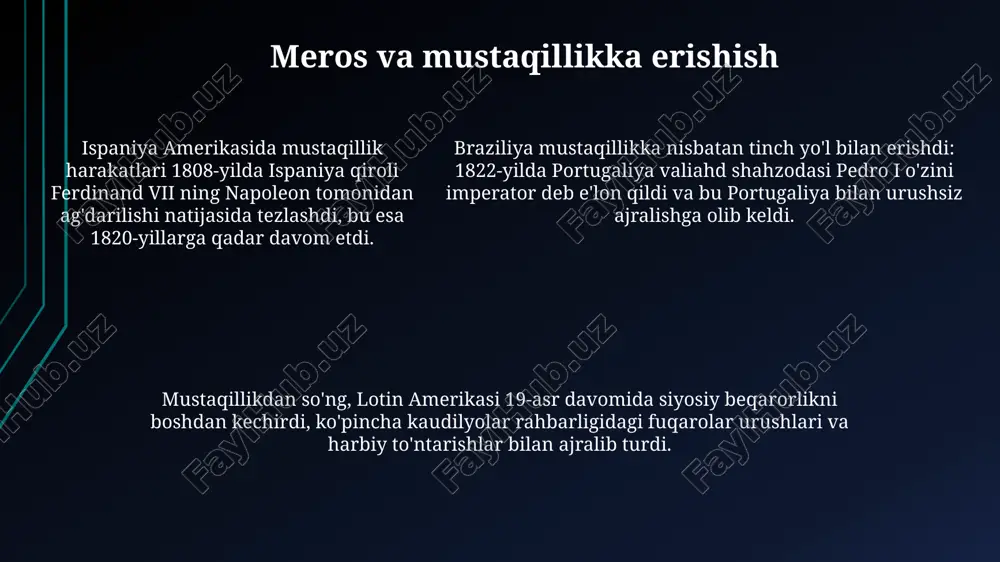 ispaniya va portugaliya koloniyalari - Page 5