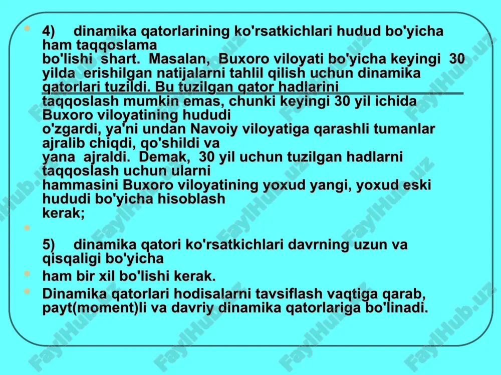 dinamika qatorlari korreliyarsion regression tahlilni qo’llash - Page 5