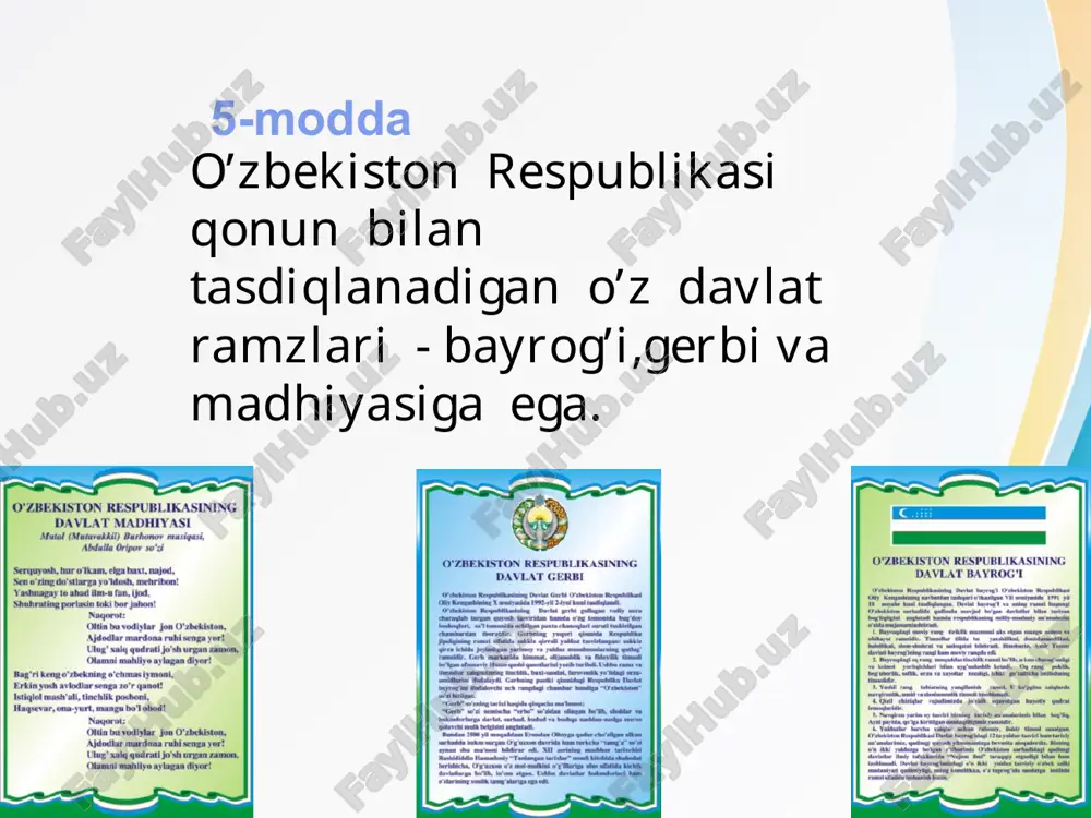 konstitutsiyaviy islohatlar va ularning mazmun mohiyati - Page 5