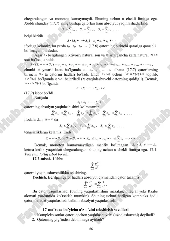 3. teorema shartini kuchsizlantirilganda uning tasdig’i o’rinli bo’lmaydigan misollar quring va tahlil qiling. page 62 _1299334379.unknown _1299334395.unknown _1299334403.unknown _1301912065.unknown _1301912069.unknown _1301912071.unknown _1363775716.unknown _1363775777.unknown _1301912072.unknown _1304866547.unknown _1301912070.unknown _1301912067.unknown _1301912068.unknown _1301912066.unknown _1301912063.unknown _1301912064.unknown _1301912062.unknown _1299334399.unknown _1299334401.unknown _1299334402.unknown _1299334400.unknown _1299334397.unknown _1299334398.unknown _1299334396.unknown _1299334387.unknown _1299334391.unknown _1299334393.unknown _1299334394.unknown _1299334392.unknown _1299334389.unknown _1299334390.unknown _1299334388.unknown _1299334383.unknown _1299334385.unknown _1299334386.unknown _1299334384.unknown _1299334381.unknown _1299334382.unknown _1299334380.unknown _1299334344.unknown _1299334363.unknown _1299334371.unknown _1299334375.unknown _1299334377.unknown _1299334378.unknown _1299334376.unknown _1299334373.unknown _1299334374.unknown _1299334372.unknown _1299334367.unknown _1299334369.unknown _1299334370.unknown _1299334368.unknown _1299334365.unknown _1299334366.unknown _1299334364.unknown _1299334352.unknown _1299334356.unknown _1299334361.unknown _1299334362.unknown _1299334360.unknown _1299334354.unknown _1299334355.unknown _1299334353.unknown _1299334348.unknown _1299334350.unknown _1299334351.unknown _1299334349.unknown _1299334346.unknown _1299334347.unknown _1299334345.unknown _1299334328.unknown _1299334336.unknown _1299334340.unknown _1299334342.unknown _1299334343.unknown _1299334341.unknown _1299334338.unknown _1299334339.unknown _1299334337.unknown _1299334332.unknown _1299334334.unknown _1299334335.unknown _1299334333.unknown _1299334330.unknown _1299334331.unknown _1299334329.unknown _1299334312.unknown _1299334320.unknown _1299334324.unknown _1299334326.unknown _1299334327.unknown _1299334325.unknown _1299334322.unknown
