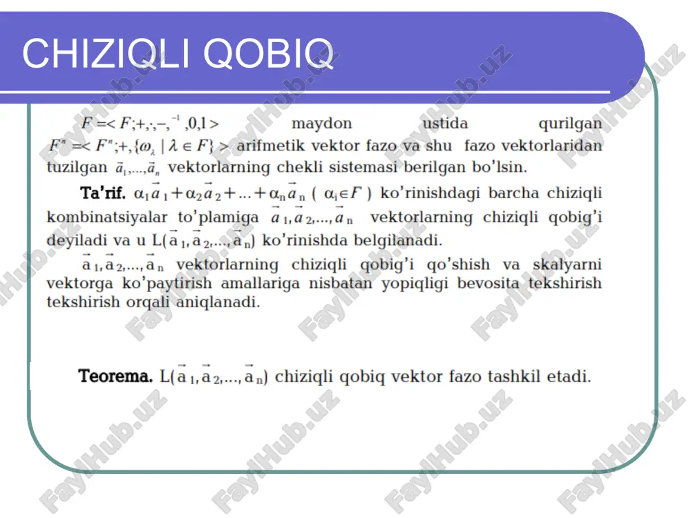 vektor fazolar va ularning xossalari - Page 5