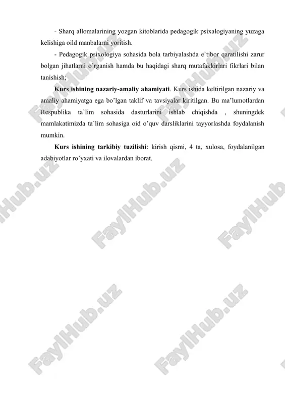etika-estetika bo’yicha asarlari qiziqtiradi. farobiyning fikricha muhit va tarbiyaning ta’sirida inson shaxsining ahloqiy sifatlari shakllanadi. ahloq-tushunchasi farobiy inson xarakteri bilan chambarchas bog’liq deb hisoblaydi. chunki xarakterdagi har bir xislatlarni yaxshi tomonga qaratib o’zgartirish mumkin. shunga asosan inson ahloqini faqat yaxshi tomonga qaratib o’zgartirish mumkin. uning fikricha inson shaxsining barkamol shakllanishi uchun 4 ta to’siq bor: · hurmatsizlik · ahloqsizlik · o’zgaruvchanlik · ikkilanish bundan tashqari farobiy tarbiyaning qattiq va yumshoqligi haqida ham o’z fikrlarini bayon qiladi. bu o’z navbatida tarbiya psixologiyasining asosiy g’oyasi va metodlaridan biri hisoblanadi. uning fikricha shogirdga ta’lim-tarbiya berishda haddan tashqari qattiqqo’llik ustozga nafrat hissini uyg’otadi. uning ruhida o’z ustoziga nisbatan qarama-qarshilikni yuzaga keltiradi. tarbiyadagi haddan tashqari yumshoqlik esa, shogirdga ustozga nisbatan mensimaslik hissini yuzaga ketiradi. u o’z ustozini aldashga va ustidan kulishga harakat qiladi, deb tushunadi. farobiy psixologiya sohasida aniq bir asarlar yozmagan bo’lsa ham u aflotun (aristotel’) psixologiyasining asoslarini mahalliy sharoitda moslashgan holda talqin qiladi …