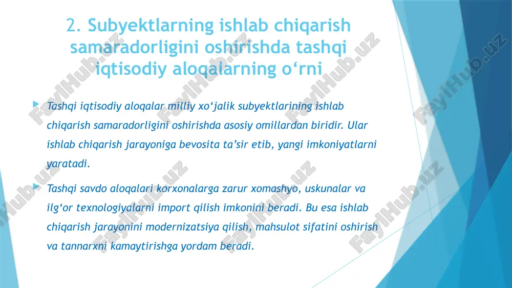 tashqi iqtisodiy faoliyat - Page 5