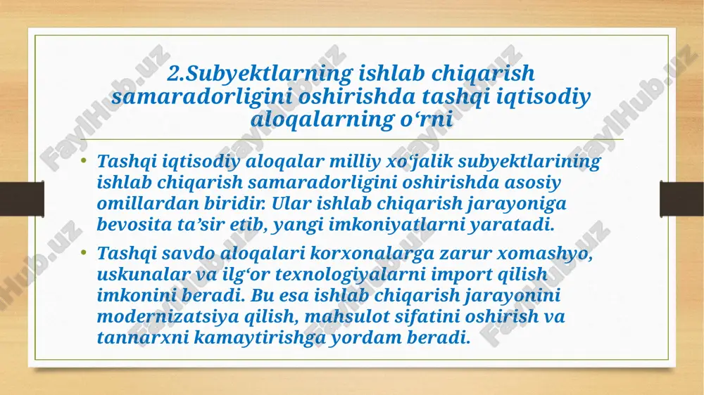 tashqi iqtisodiy faoliyat - Page 5