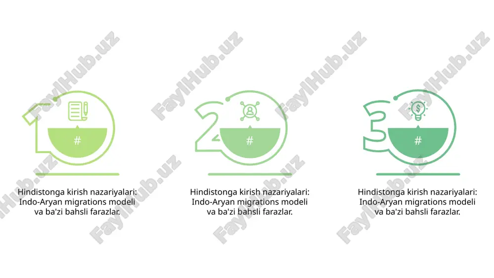 i. ta'lim va bilim: brahmanlar tomonidan tashkil etilgan ta'lim tizimi, bilim va madaniyatni rivojlantirishda asosiy rol o'ynadi. brahmanlar o'z bilimlarini avloddan-avlodga o'tkazdilar. 02 upanishadlar asosiy mavzulari: atman-brahman, kosmik haqiqat va bilish yo'li. 01 falsafiy o'zgarishlar yo'nalishi: vedanta, boshqa falsafiy yo'nalishlar rivojlanishi. 03 hinduizmga yo'naltiruvchi o'zgarishlar: ritualdan bilimga qarab targ'ib qilingan yondashuvlar. til va adabiyot taraqqiyoti: sanskrit tilining rivojlanishi, prakritlar paydo bo‘lishi. musiqa va liturgiya: sama veda kuylari va ritmiy matnlarning musiqa bilan aloqasi. arxeologiya va madaniyat: indus vodiysi madaniyati bilan aloqalar va dalillar muhokamasi. hozirgi hinduizmga merosi: dharma, karma, moksha kabi markaziy tushunchalar davom etadi. 01 02 03 rituallar dinamikasi: yajna o‘rniga muvaffaqiyatli moslashuvlar, kundalik ibodatlar o‘zgarishi. til, madaniyat va ta’limda davomiy etkisi: sanskrit tilining,pandlar tomonidan saqlanib qolishi va veda matnlarining madaniy ahamiyati. e'tiboringiz uchun rahmat!