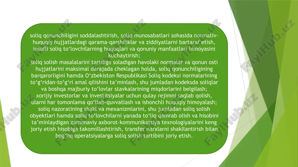 o'zbekiston respublikasida soliq siyosatini takomillashtirish yo'llari - Page 5