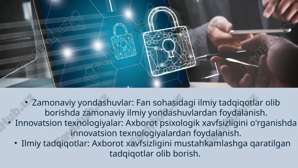 ochiq axborot tizimlarida psixologik xavf - Page 5