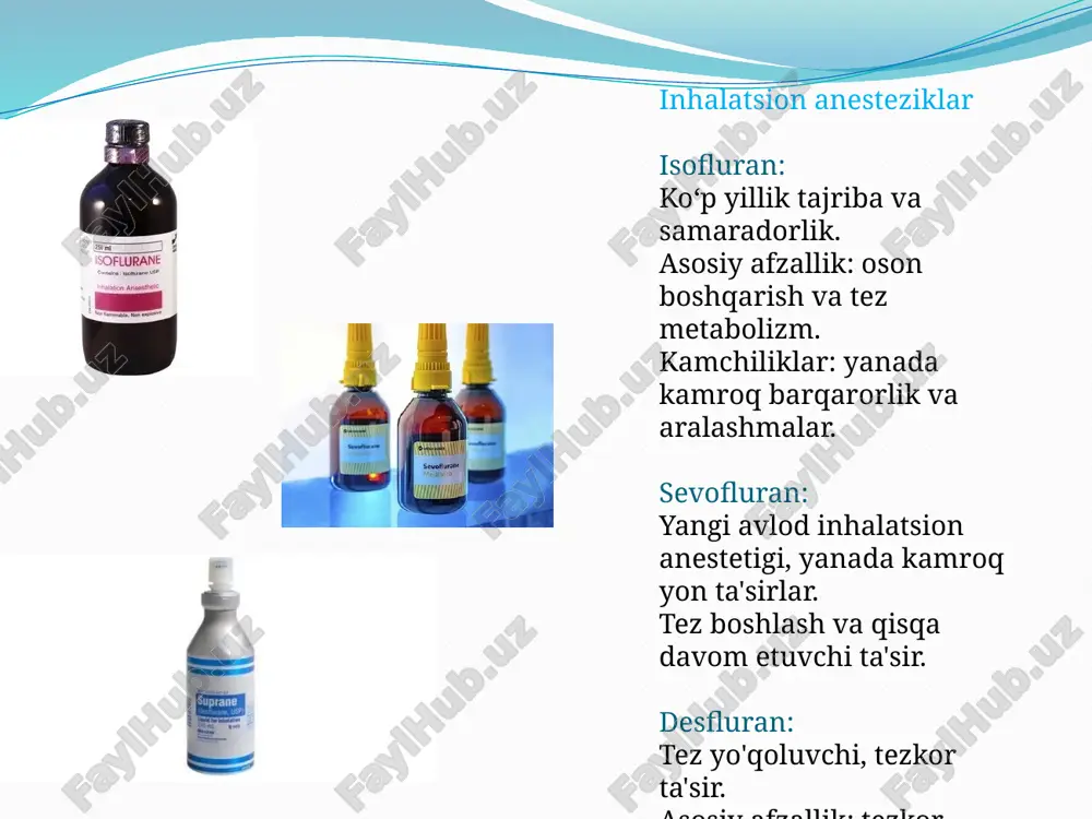 zamonaviy anesteziya vositalari - Page 5