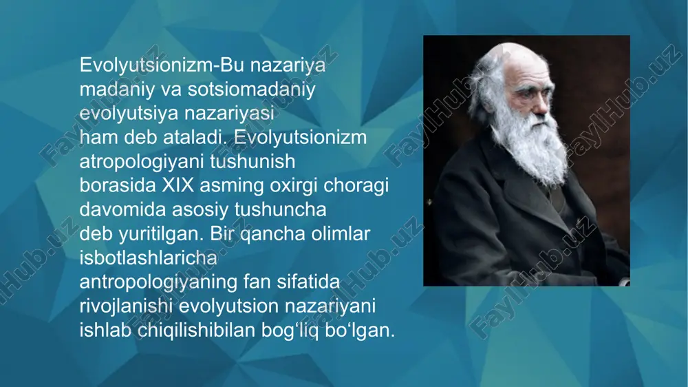 ijtimoiy-madaniy antropologiya fanida nazariyalar - Page 5