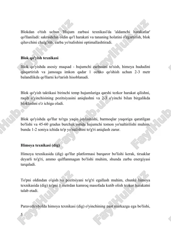r qanday qo'llanilganini, ularning samaradorlik darajasi foizini muhokama qilish orqali umumiy tushunchani mustahkamlang. savol-javob sessiyasida tomoshabinlar tomonidan berilgan 3-4 ta murakkab savollarga aniq va qisqa javob berib, tushunmovchiliklarni bartaraf eting. yakuniy xulosada, asosiy texnik elementlar (masalan, uzatma aniqligi 85% bo'lishi kerak) va taktikalar qay tarzda o'zaro bog'liqligini ta'kidlang. xulosa paravolleybol texnikasi va taktikalarini umumiy tushunish o'yinning muvaffaqiyatini ta'minlash hamda sportchilarning imkoniyatlarini maksimal darajada oshirish uchun muhimdir. foydalanilgan adabiyotlar 1. perkins, j. j., fitzgerald, k. (2015). adapted physical activity, recreation, and sport. human kinetics. 2. lieberman, l. j., cowart, j. (2017). inclusive recreation: programs and services for diverse populations. human kinetics. 3. depauw, k. p 2