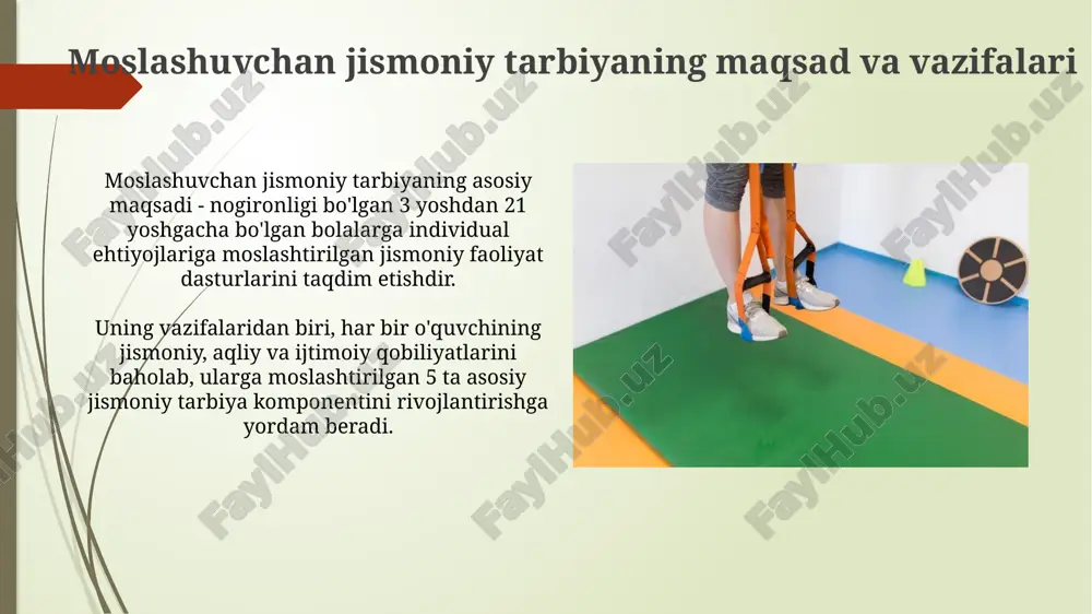 moslashuvchan jismoniy tarbiya - Page 5