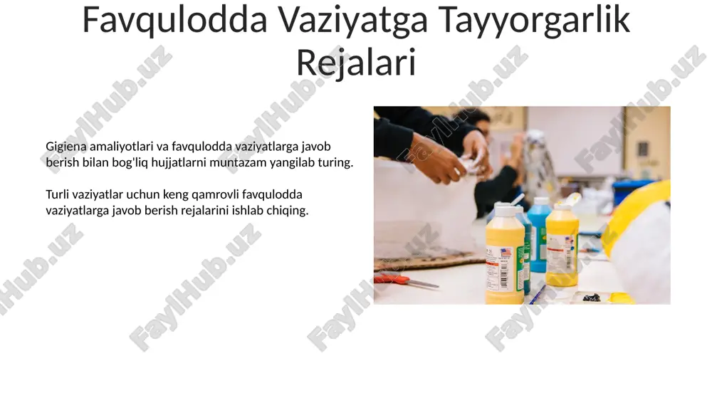gigiyena sohasida asosiy qonuni xujjatlari bilan tanishish - Page 5