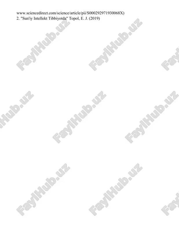 sun'iy intellektning tibbiyotda tutgan o'rni - Page 5