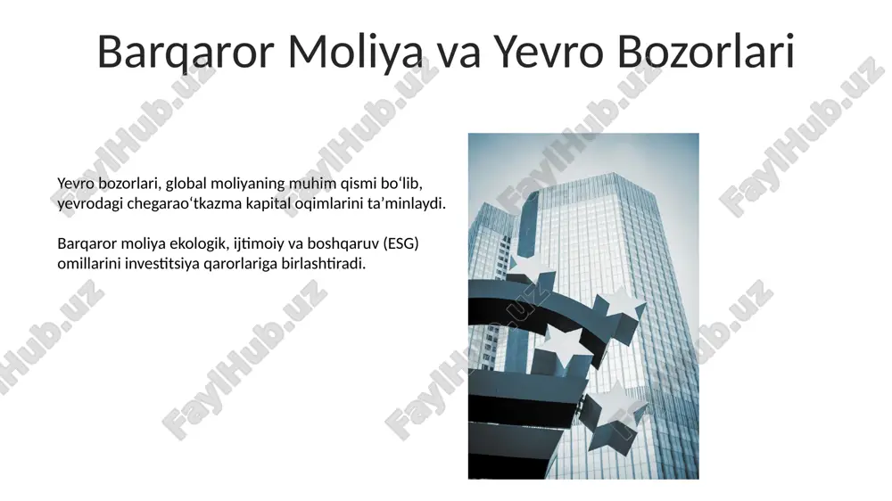 yevro bozorlarining kelib chiqishi - Page 5