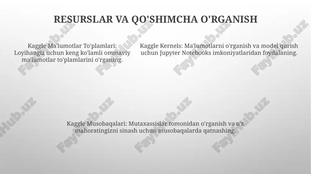 kaggle’da loyiha yaratish - Page 5