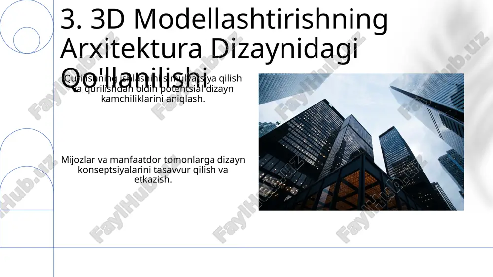 arxitekturada 3d modellashtiruvchi dasturlar - Page 5