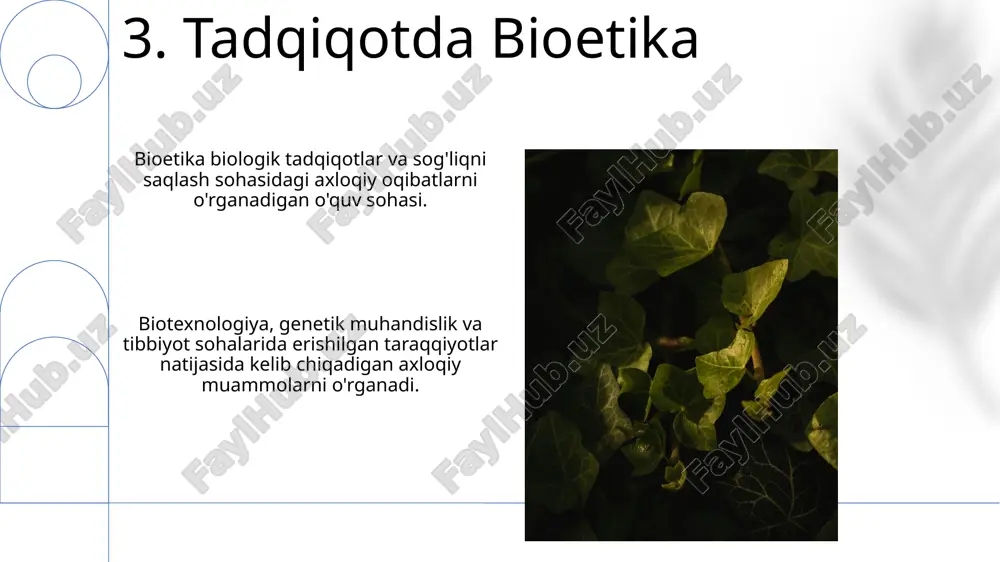 bioetlar -bioetika modulining ob'ekti - Page 5