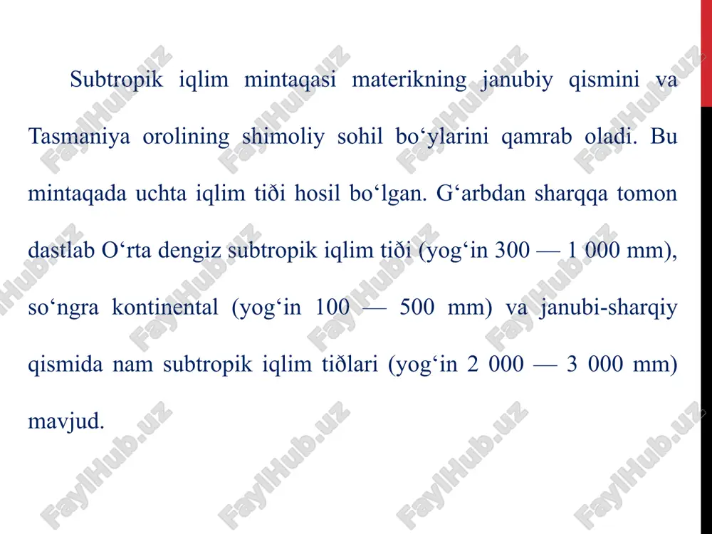 iqlimi, ichki suvlari va tabiat zonalari - Page 5
