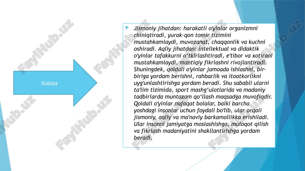 qoidali oʻyinlar va uning turlari - Page 5