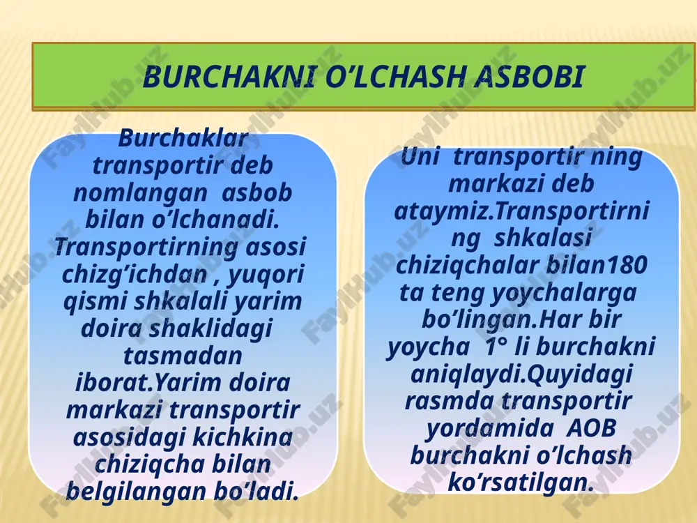 burchaklarni o’lchash - Page 5