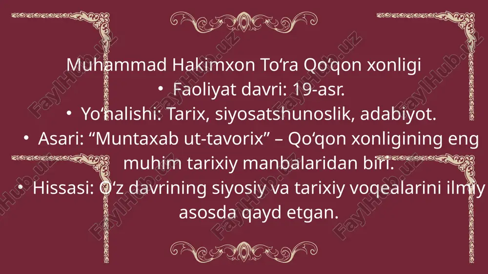 o’zbekistonda xonliklar davrida fan- texnika - Page 5