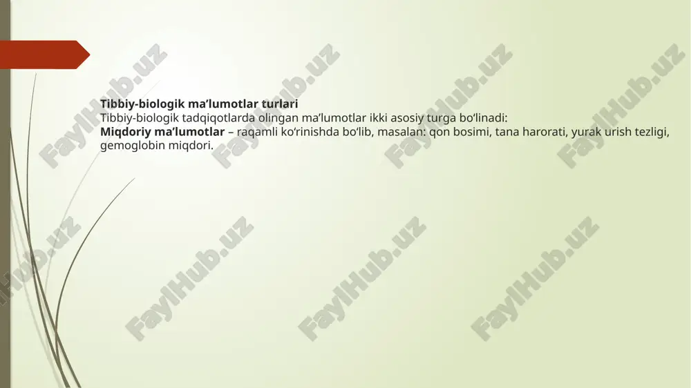 tibbiyot va biologiya ma'lumotlarini ishlash - Page 5