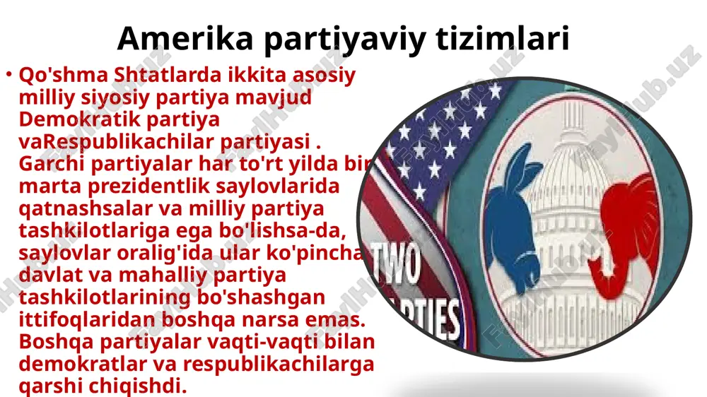 amerika, avstraliya va angliyaning partiyaviy tizimlari - Page 5