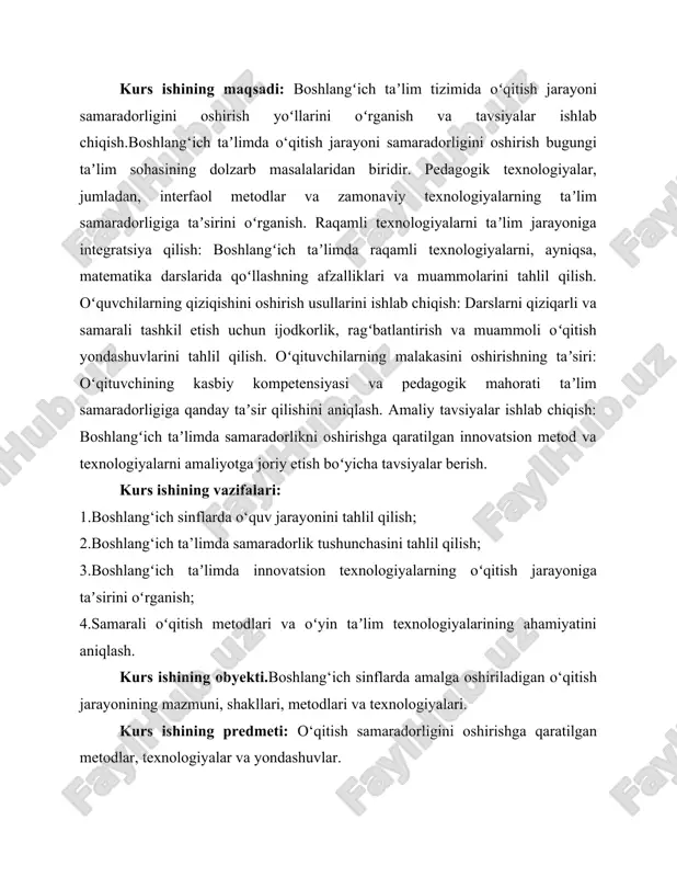 shi orqali tashkil topadi va shu bilan insonning shaxsi shakllanadi. o‘quv jarayoni pedagogik jarayonning mag‘zi sifatida tarbiya, o‘zini o‘zi tarbiyalash va ijtimoiy tajribaning birligini o‘zida mujassamlashtiradi. o‘quv jarayonidagi tarbiya, asosan, o‘qitish shaklida, o‘zini o‘zi tarbiyalash va ijtimoiy tajribaning birligi shaklida namoyon bo‘ladi. shunga ko‘rao‘quv jarayoniga ta’lim (pedagogning faoliyati), o‘qish (o‘quvchining mustaqil o‘rganish ishi) va ijtimoiy-pedagogik tizim sifatida qaraladi. oʻqitish o‘quv jarayonining professional tomonini tashkil qiladi. inson shaxs sifatida shakllanishining ikki tomonlama tabiati (tarbiya va o‘zini o‘zi tarbiyalash), shuningdek, o‘quv jarayonining ichki strukturasi yo‘lyo‘riq ko‘rsatish va o‘quvchilar o‘quv-bilish topshiriqlarini mustaqil holda bajarishidan iborat harakatdir. buning yo‘l-yo‘riq ko‘rsatish jihati muallim o‘quvchiga o‘quv materiali bo‘yichao‘rgatadigan narsalar va ular ustida ishlash metodlari bilan izohlanadi. oʻquvchilar ana shu asosda o‘zlarining ma’lumot mazmunini o‘zlashtirishga doir faoliyatlarini tashkil qiladilar. shunday qilib, o‘quv jarayonining mohiyati o‘quvchi bilish faoliyatining mantiqi bo‘lib, u birinchidan, bilish bizdagi bilimlarning yagona manbayi bo‘lmish amaliyotni o‘rganishdan boshlanishi va mavhum fikrlar asosida nazariy umumlashtirish kerakligidan; …