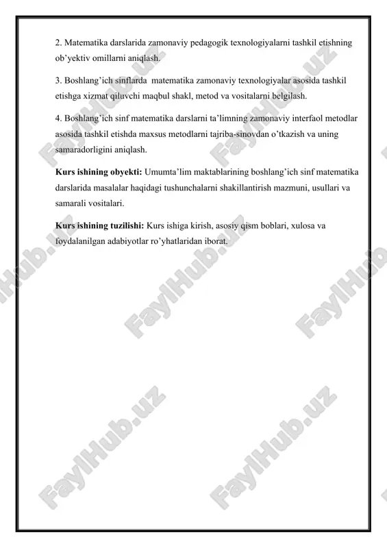 savolli ikki xil masalalar o`rgatiladi. masalan: komilda 5 ta, shaxzodda esa 3 ta o`yinchoq bor. komilning o`yinchog`i nechta ko`p? keyin bolalar noma'lum kamayuvchini, noma'lum ayriluvchini topishga doir masalalar echishni o`rganadi. masalan: noma'lum sondan 6 ayrildi va 4 hosil bo`ldi. noma'lum son nimaga teng. shundan so`ng bir nechta bir xil qo`shiluvchilar yig`indisini topishga doir, ayirmasini, bo`lishga doir, teng qismlarga doir masalalar bilan tanishadilar, o`rganish usullarini qarab chiqadi. dastlab bir o`quvchilarni sodda masalalar bilan dastlabki tanishtirish jarayonini amalga oshirdik. endi esa uni bajarish o`rganish usuliga e'tiborini, bolalarni jalb qilamiz. demak masala sharti avval o`qituvchi, so’ngra bolalar tamonidan o`qiladi. shundan so`ng o`quvchilar masaladagi sonli ma'lumotlarni ifodalaydigan raqamlarni parta ustiga qo`yadilar izlanayotgan sonli savol alomati bilan belgilaydilar keyinroq sonli ma'lumotlarni va izlanayotgan sonni daftarlarga yozadilar. so`ngra o`quvchilar har bir son nimani ko`rsatishini tushinadilar va masala savolini aytadilar. bunda masala sharti va savoli aniqlanadi. keyin bolalardan nima haqida gap ketayoganini tasavvur qilib ko`rishni va nimani …
