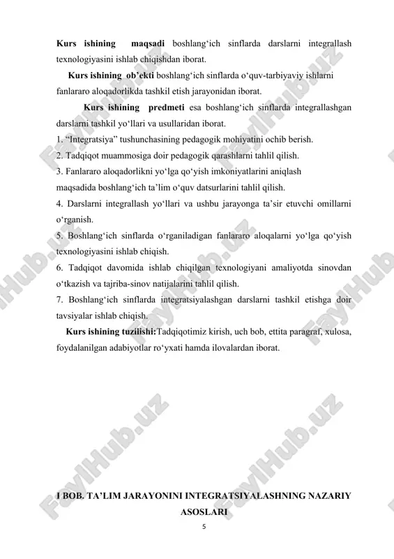 ok etish faolliklarini rivojlantirish, ularning idrok etish qobiliyatlarini shakllantirish sharti sifatida; o‘qitishda o‘quv fanlariaro aloqadorlikni ta’minlashda ilmiylik tamoyiliga amal qilish hamda o‘qitish jarayonida fanlararo aloqadorlikni birgina o‘quv fani doirasida ta’minlash mumkin emasligi asoslab berilgan. 70-yillarda didaktikada o‘quv fanlariaro aloqadorlikni ta’minlash muammosiga jiddiy e’tibor qaratildi. ushbu muammolar tahlili asosida o‘quv fanlariaro aloqadorlikning metodologik yo‘nalishlari belgilab berildi. ayniqsa, v.n.fedorova [88] rahbarligida amalga oshirilgan tadqiqotlar fanlararo aloqadorlikning nazariy asoslarini bayon etganligi bilan muhim ahamiyatga ega. o‘quv fanlariaro aloqadorlikni ta’minlashning didaktik jihatlari faqatgina muayyan o‘quv fanlari mazmunida turli bilim va tushunchalarni ifodalash bilan cheklanib qolmaydi. o‘quv fanlariaro aloqadorlikni ta’minlashga oid pedagogik tadqiqotlarda uni mustaqil tadqiqot yo‘nalishi sifatida mujassam rivojlanayotgan shaxsga nisbatan pedagogik ta’sir ko‘rsatish imkoniyati sifatida qarash lozim. so‘nggi yillarda amalga oshirilgan tadqiqotlarda o‘quv fanlariaro aloqadorlikning tarbiyaviy ahamiyatiga ham alohida e’tibor qaratilmoqda. o‘quv fanlariaro aloqadorlik ta’minlangan pedagogik sharoitda o‘qitish jarayonida tarbiyaviy tadbirlarni amalga oshirishda o‘qituvchining tutgan o‘rnini alohida ajratib ko‘rsatish lozim. o‘quv fanlariaro aloqadorlik …