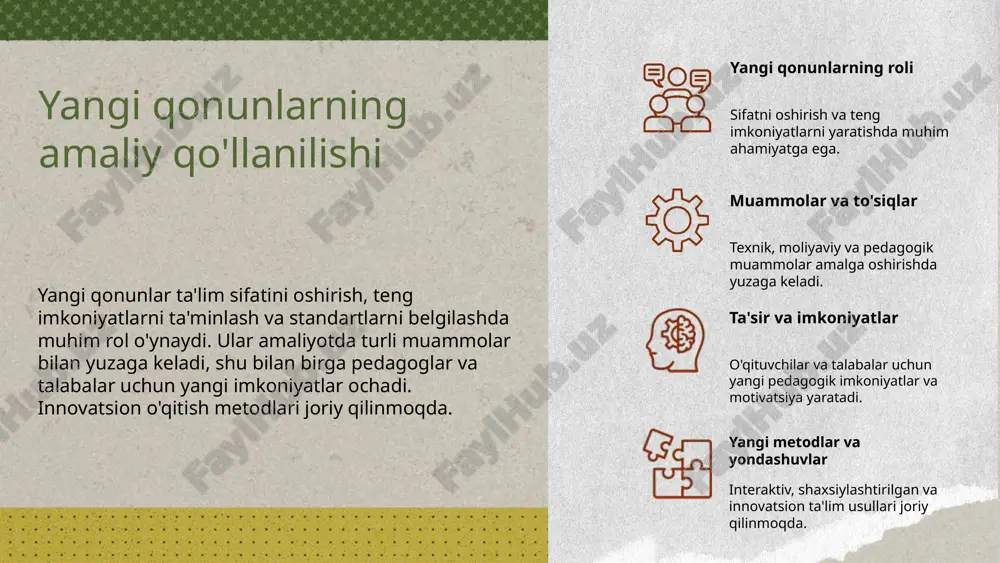 ta'lim qonunchiligini modernizatsiyasi - Page 5