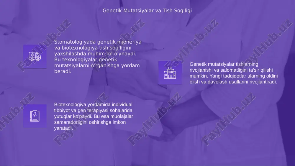 stomatologiyada genetik injeneriya va biotexnologiya - Page 5