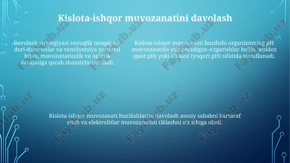 kislota ishqor muvozanati buzulishlari - Page 5