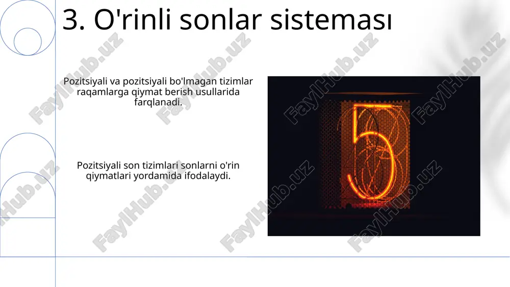 pozitsion va nopozitsion sanoq sistemalari - Page 5