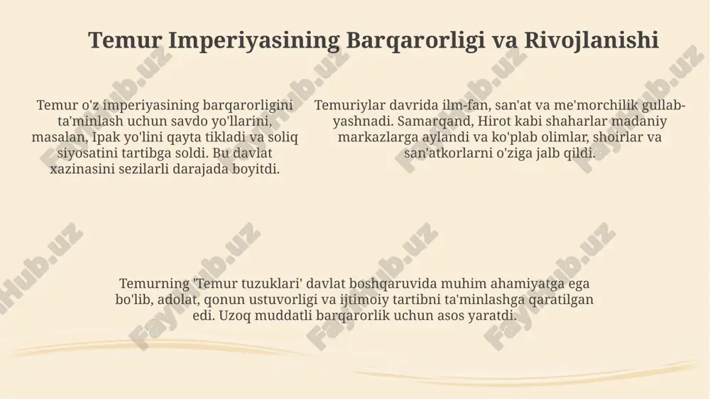 amir temur: buyuk davlat arbobi - Page 5