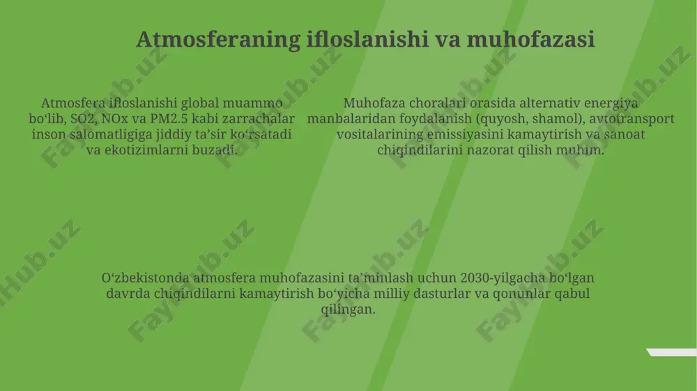 atmosferaning tarkibi va tuzilishi - Page 5