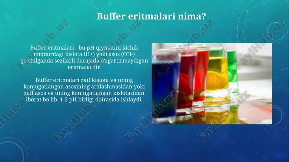 buffer eritmalarni tayyorlash - Page 5