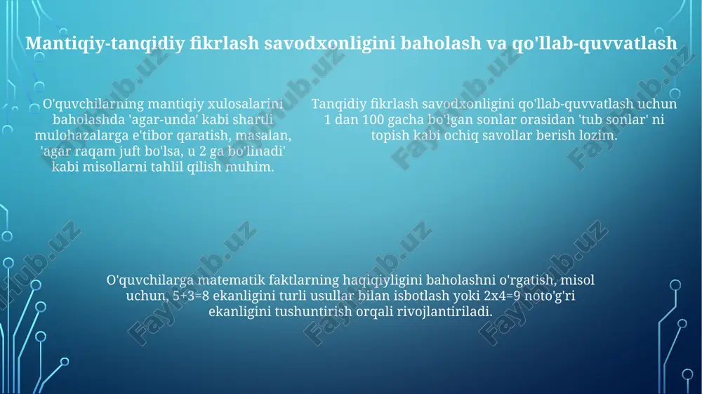 boshlang'ich sinflarda matematika - Page 5