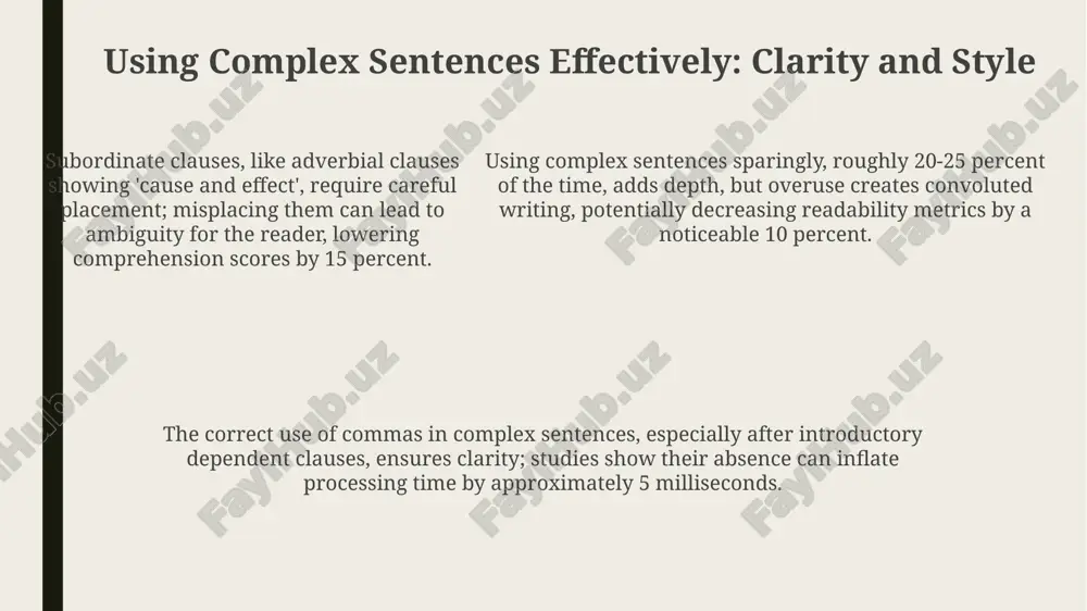complex sentence - Page 5