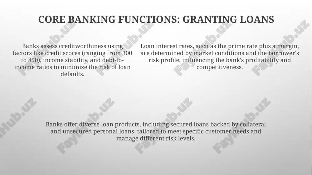 presentation on function of banks - Page 5