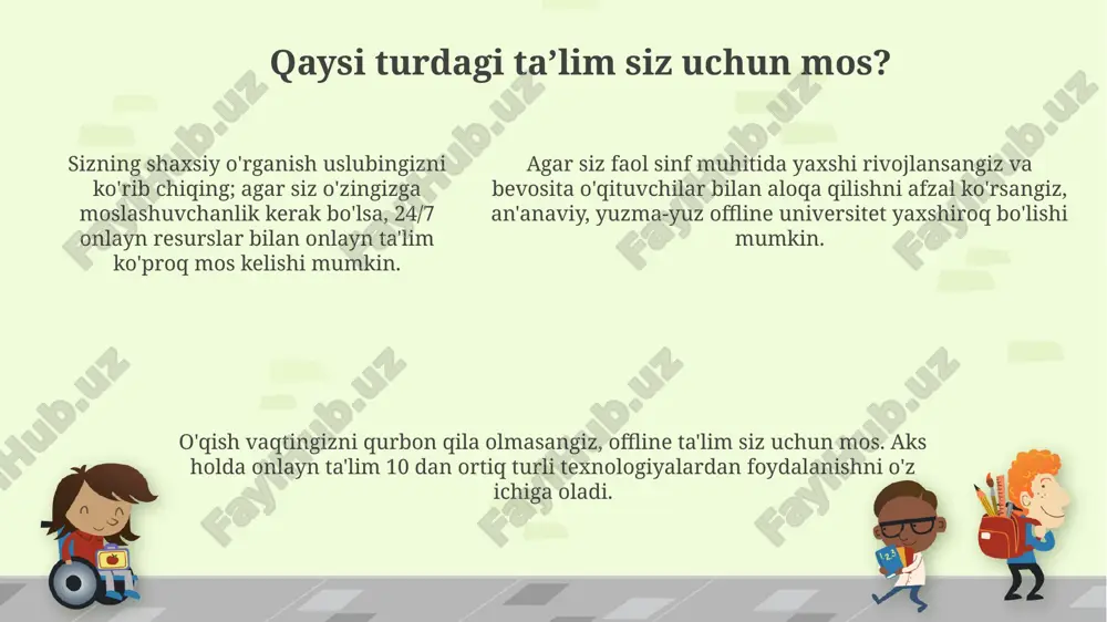 onlayn ta'limning afzalliklari va kamchiliklari - Page 5