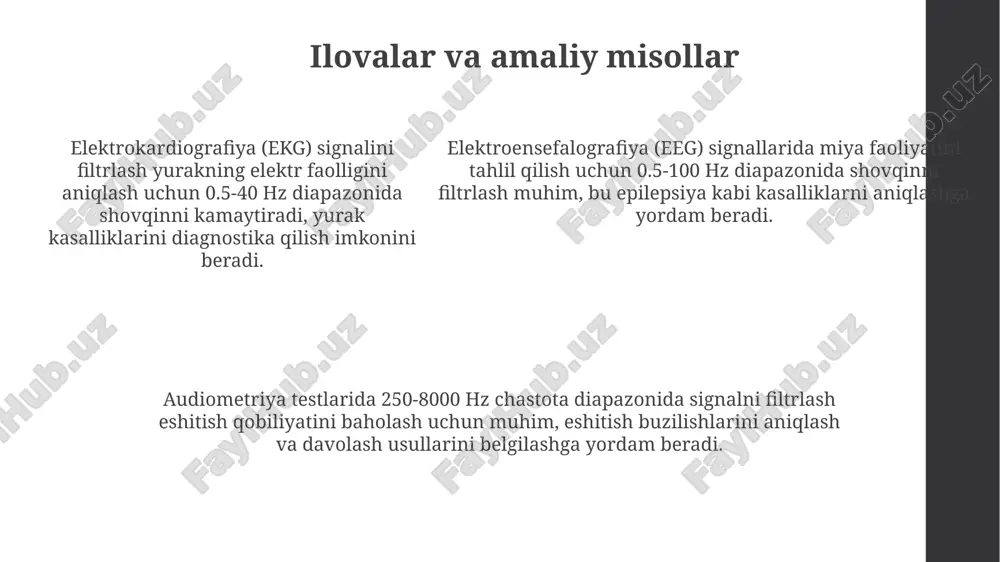 tibbiy signallarda filtrlash usullari - Page 5