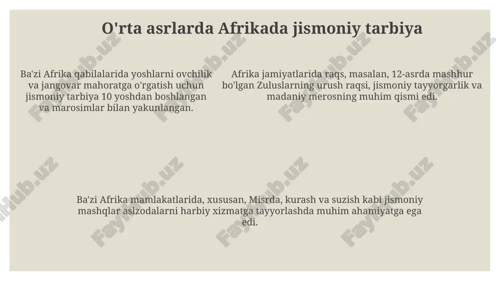 o'rta asrlarda yevropada jismoniy tarbiya - Page 5
