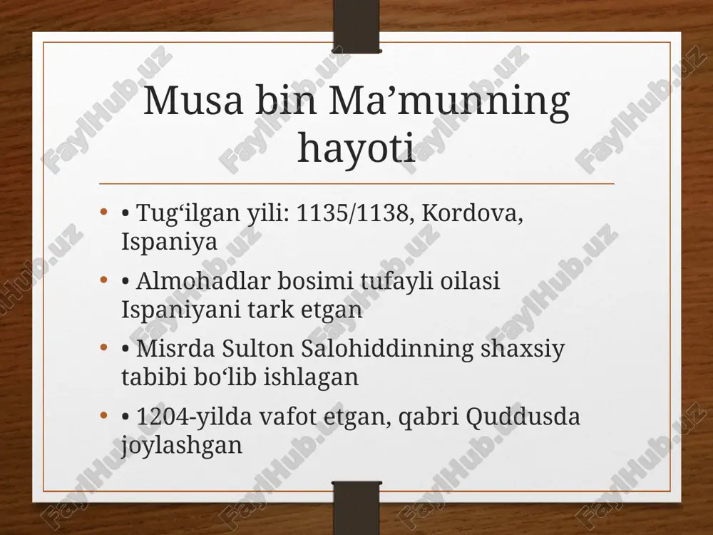 abuamron musa bin ma’mun va tibbiy etika - Page 5