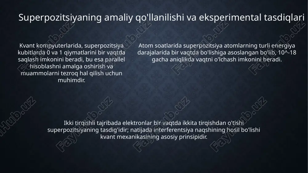 superpozitsiyaning kvant mexanik prinsipi - Page 5