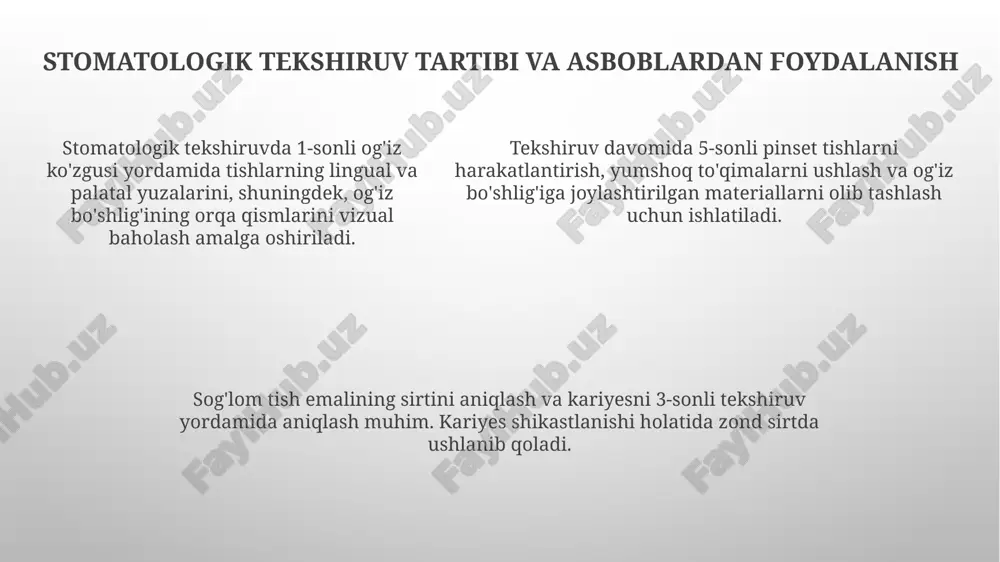 stomatologik asboblar to'plami - Page 5