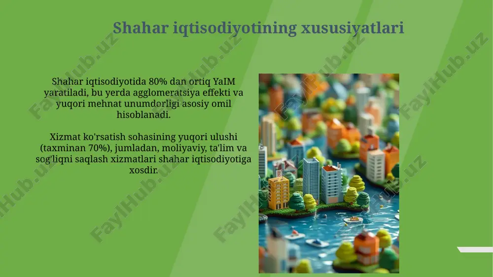 shahar iqtisodiyotining asosiy prinsplari va xususiyatlari - Page 5