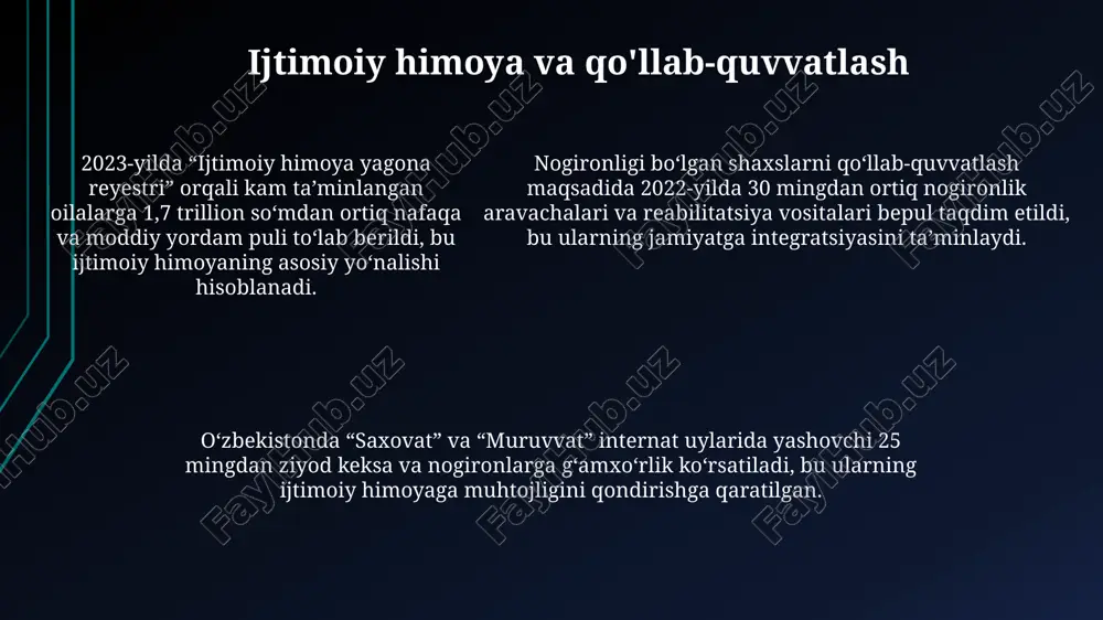 ijtimoiy sohada amalga oshirilayotgan islohotlar - Page 5
